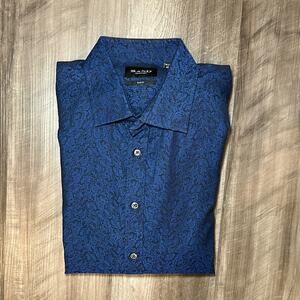 Sand Slim Fit Long Sleeve Button Down 16.5 42 (Large)